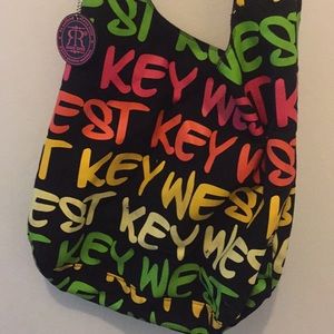 Florida Key West Purse- Rastafarian colors